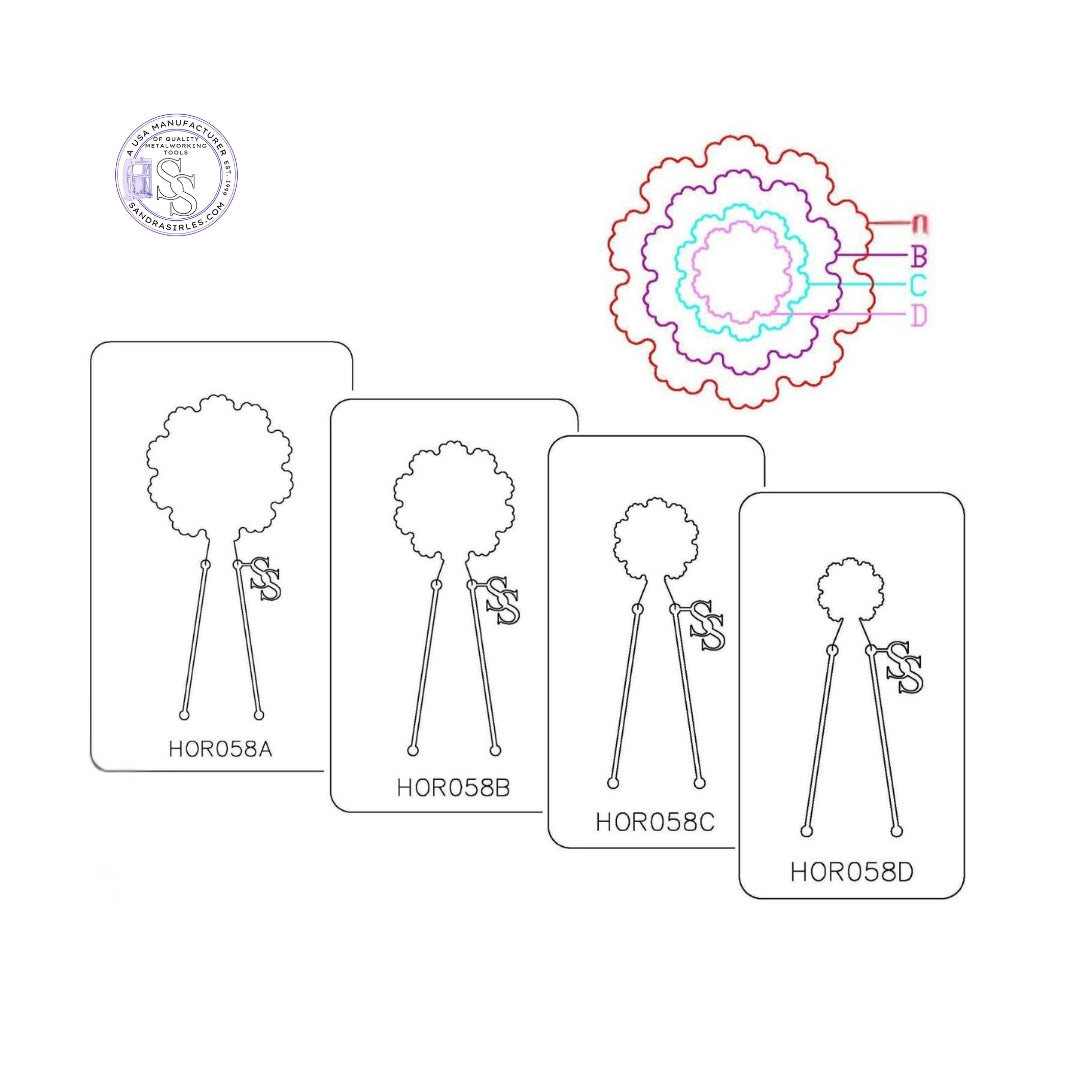 PANCAKE DIE HOR058 FLOWER 21